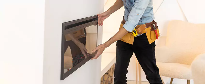 Metal Fireplace Installation in Spokane, Washington