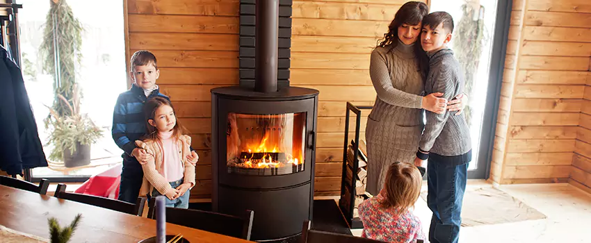 Morso Cast Iron Fireplace Insert Installation in Spokane, Washington