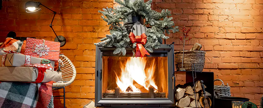 Travis Industries Linear Gas Fireplace Installation in Spokane, Washington