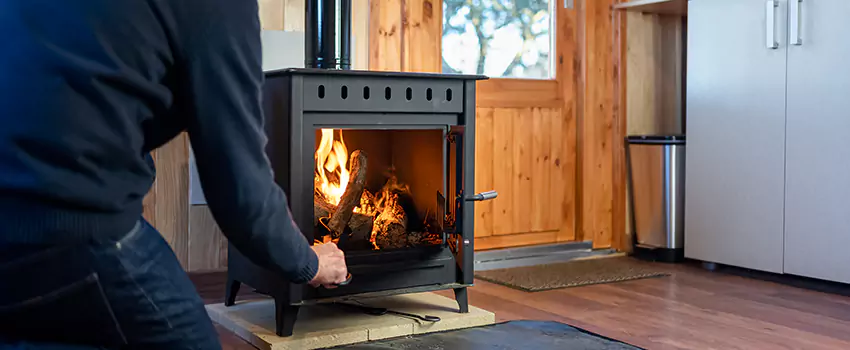 Open Hearth Wood Fireplace Installation in Spokane, WA