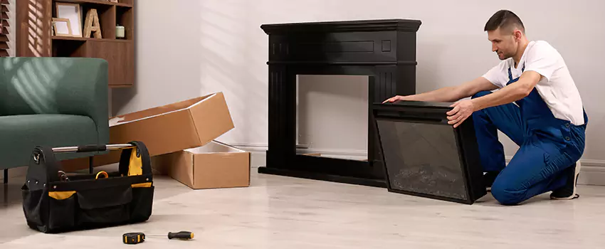 Old Rusted Metal Fireplace Repair And Replacement in Spokane, WA