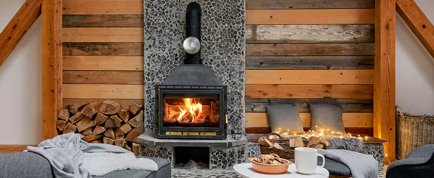 Thelin Hearth Products Direct Vent Gas Stove Fireplace Inspection in Spokane, Washington